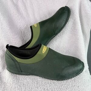 Muck Boots Co Men's 12 Muckster Low Brown Womens 13 Slip On Waterproof